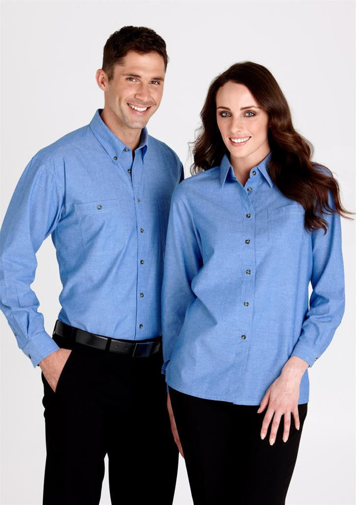 Biz-Collection-Mens-Chambray-Shirt
